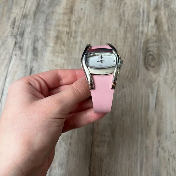 Rumours Pink Leather Band Watch Vintage Y2K Coquette Soft Girl Style Valentines main image 10